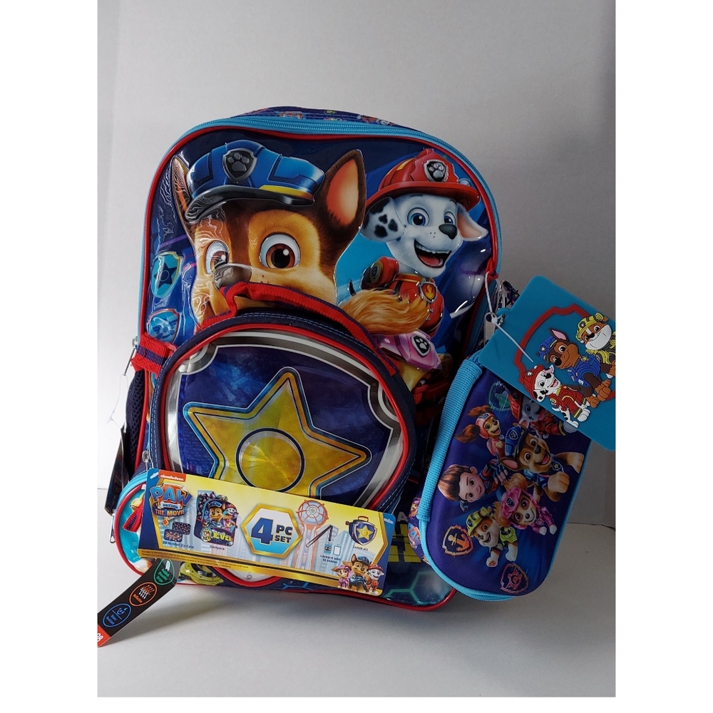 New  Kids Paw Patrol Backpack